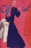 L'Officiel, September 1936 - Flamme Bleue Création Maggy Rouff-Lbenigni-Art Print