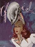 L'Officiel, April 1941 - Collection d'Été Nouveaux Chapeaux-Lbenigni-Framed Art Print