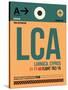 LCA Cyprus Luggage Tag I-NaxArt-Stretched Canvas