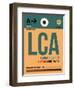 LCA Cyprus Luggage Tag I-NaxArt-Framed Art Print