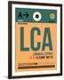 LCA Cyprus Luggage Tag I-NaxArt-Framed Art Print