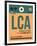 LCA Cyprus Luggage Tag I-NaxArt-Framed Art Print