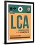 LCA Cyprus Luggage Tag I-NaxArt-Framed Art Print