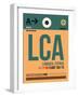 LCA Cyprus Luggage Tag I-NaxArt-Framed Art Print