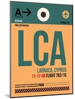 LCA Cyprus Luggage Tag I-NaxArt-Mounted Art Print