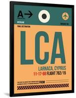 LCA Cyprus Luggage Tag I-NaxArt-Framed Art Print