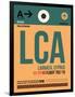 LCA Cyprus Luggage Tag I-NaxArt-Framed Art Print