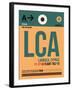 LCA Cyprus Luggage Tag I-NaxArt-Framed Art Print