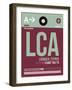 LCA Cyprus Luggage Tag II-NaxArt-Framed Art Print