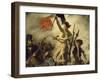 Le 28 juillet 1830 : la Liberté guidant le peuple-Eugene Delacroix-Framed Giclee Print