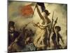 Le 28 juillet 1830 : la Liberté guidant le peuple-Eugene Delacroix-Mounted Giclee Print