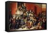 Le 9 Thermidor (Oil on Canvas)-Raymond Quinsac Monvoisin-Framed Stretched Canvas