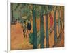 'Le Aliscamps', 1888-Vincent van Gogh-Framed Giclee Print