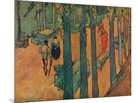 'Le Aliscamps', 1888-Vincent van Gogh-Mounted Giclee Print