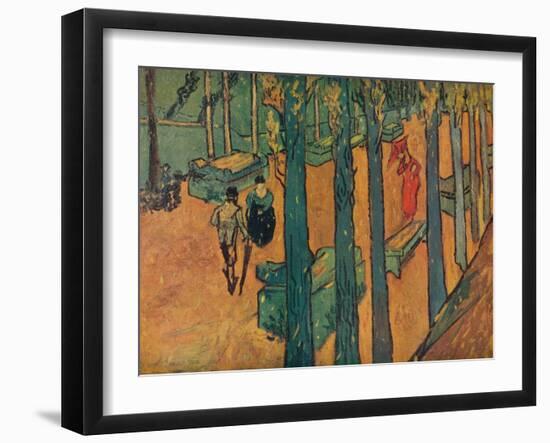 'Le Aliscamps', 1888-Vincent van Gogh-Framed Giclee Print