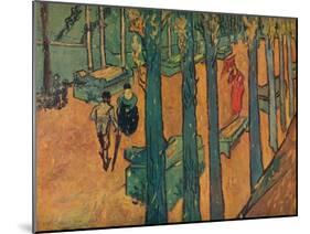 'Le Aliscamps', 1888-Vincent van Gogh-Mounted Giclee Print