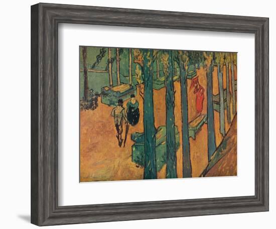 'Le Aliscamps', 1888-Vincent van Gogh-Framed Giclee Print