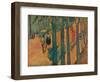 'Le Aliscamps', 1888-Vincent van Gogh-Framed Giclee Print