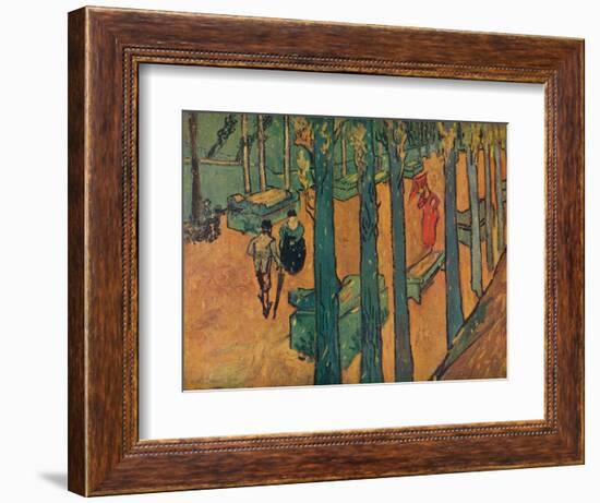 'Le Aliscamps', 1888-Vincent van Gogh-Framed Giclee Print