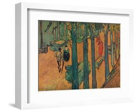 'Le Aliscamps', 1888-Vincent van Gogh-Framed Giclee Print