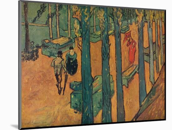 'Le Aliscamps', 1888-Vincent van Gogh-Mounted Giclee Print