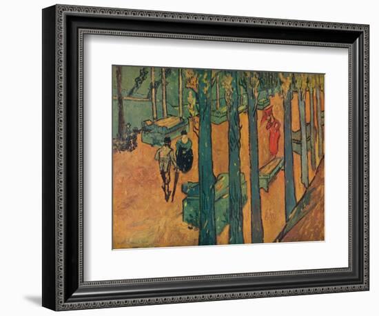 'Le Aliscamps', 1888-Vincent van Gogh-Framed Giclee Print