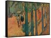 'Le Aliscamps', 1888-Vincent van Gogh-Framed Stretched Canvas