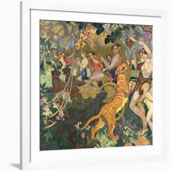 Le Bacchanale du Tigre Royal-Maurice Denis-Framed Giclee Print