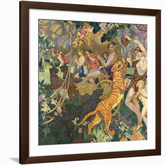 Le Bacchanale du Tigre Royal-Maurice Denis-Framed Giclee Print