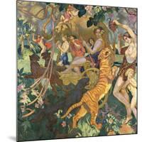 Le Bacchanale du Tigre Royal-Maurice Denis-Mounted Giclee Print