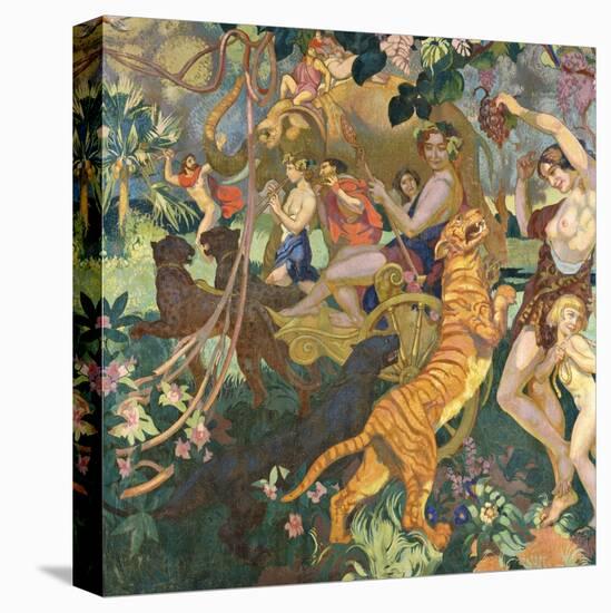 Le Bacchanale du Tigre Royal-Maurice Denis-Stretched Canvas