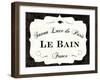 Le Bain Luxe II-Sue Schlabach-Framed Art Print