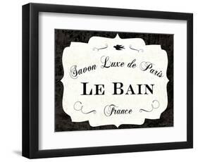 Le Bain Luxe II-Sue Schlabach-Framed Art Print