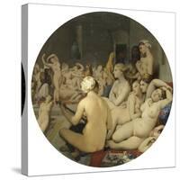 Le Bain turc-Jean-Auguste-Dominique Ingres-Stretched Canvas