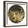 Le Bain turc-Jean-Auguste-Dominique Ingres-Framed Giclee Print