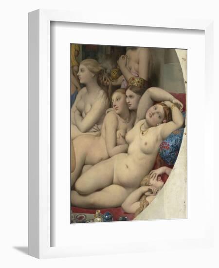 Le Bain turc-Jean-Auguste-Dominique Ingres-Framed Giclee Print