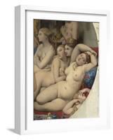 Le Bain turc-Jean-Auguste-Dominique Ingres-Framed Giclee Print