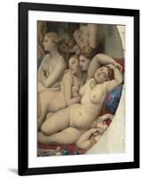 Le Bain turc-Jean-Auguste-Dominique Ingres-Framed Giclee Print