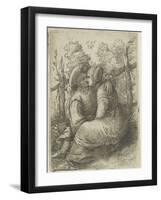 Le baiser, 1526-Hans Sebald Beham-Framed Giclee Print