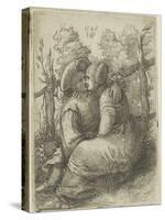 Le baiser, 1526-Hans Sebald Beham-Stretched Canvas