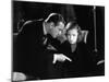 Le Baiser by Jacques Feyder with Conrad Nage and Greta Garbo, 1929 (b/w photo)-null-Mounted Photo