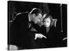 Le Baiser by Jacques Feyder with Conrad Nage and Greta Garbo, 1929 (b/w photo)-null-Stretched Canvas