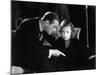 Le Baiser by Jacques Feyder with Conrad Nage and Greta Garbo, 1929 (b/w photo)-null-Mounted Photo