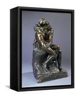 Le Baiser-Auguste Rodin-Framed Stretched Canvas