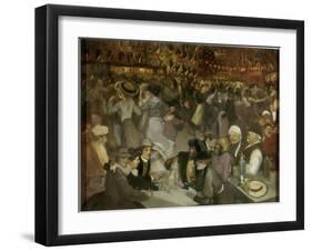 Le bal du 14 juillet-Théophile Alexandre Steinlen-Framed Giclee Print