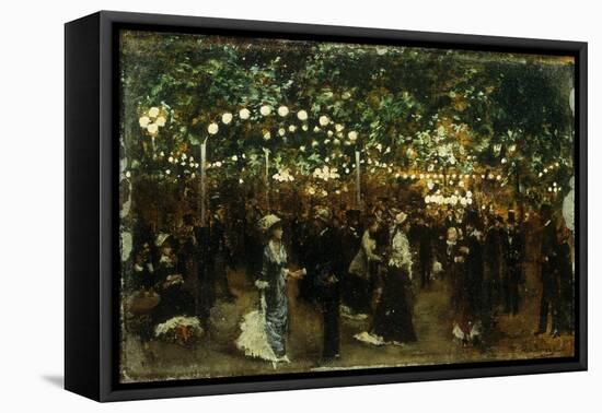 Le Bal Mabile-Jean Béraud-Framed Stretched Canvas