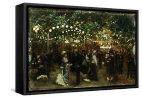 Le Bal Mabile-Jean Béraud-Framed Stretched Canvas