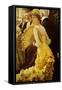 Le Bal (The Ball)-James Tissot-Framed Stretched Canvas