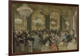 Le Bal-Edgar Degas-Framed Giclee Print