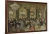 Le Bal-Edgar Degas-Framed Giclee Print